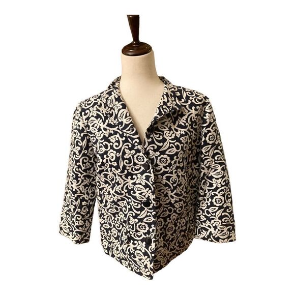 Liz Claiborne Designer Brocade Jacket - Picture 8 of 11